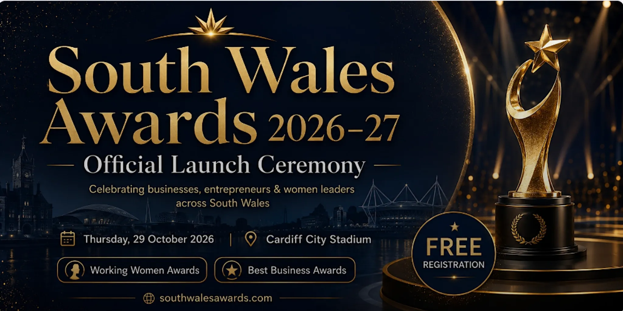 South Wales Awards 2026-27 |  Nominate Your Business For An Award
